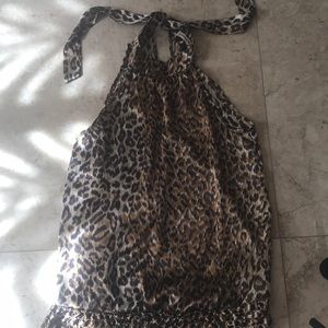 Beautiful satin halter top